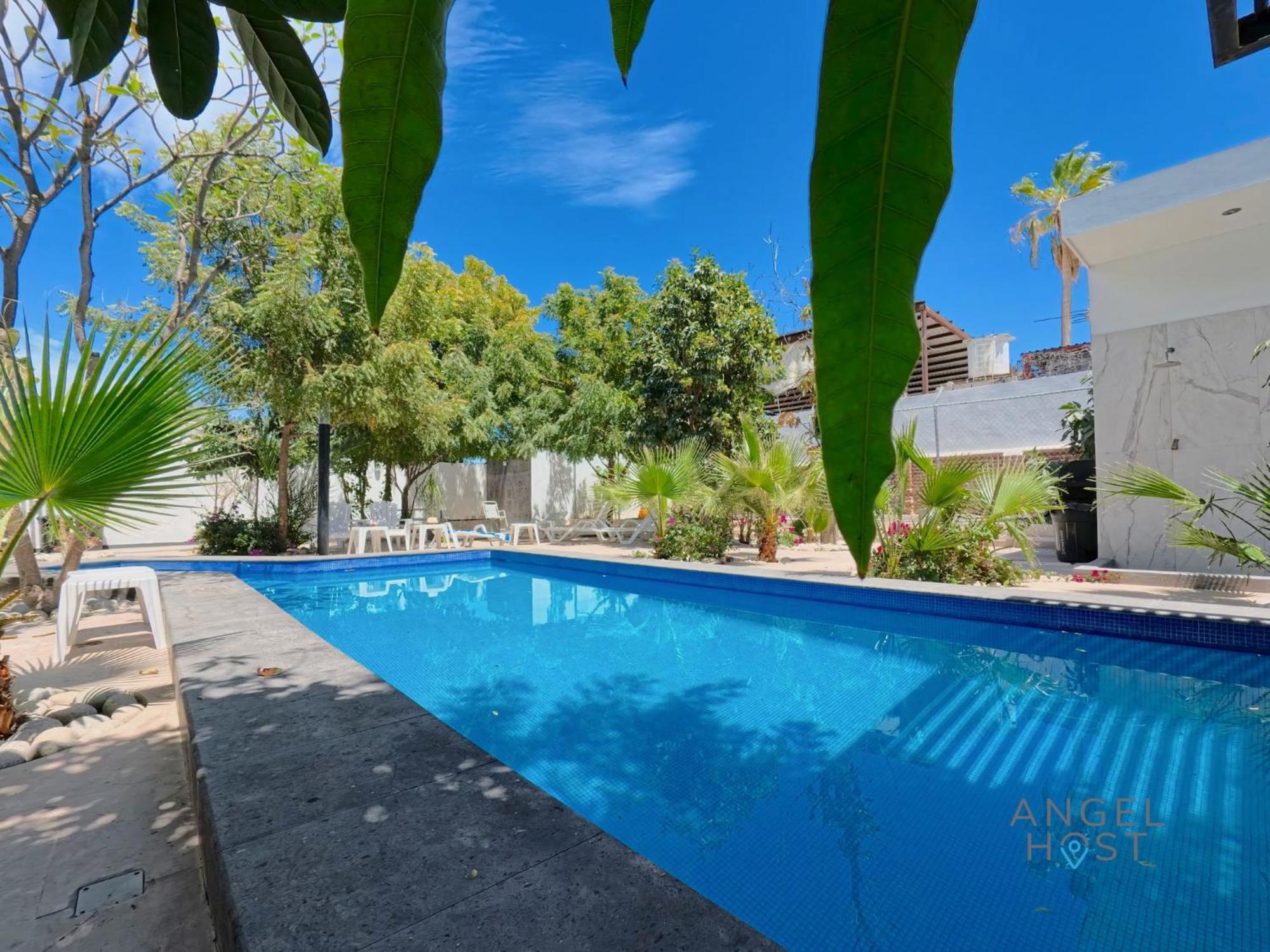 Commercial Zone Studios, Pool, Bbq And Beach 7 Blocks 라파스 외부 사진